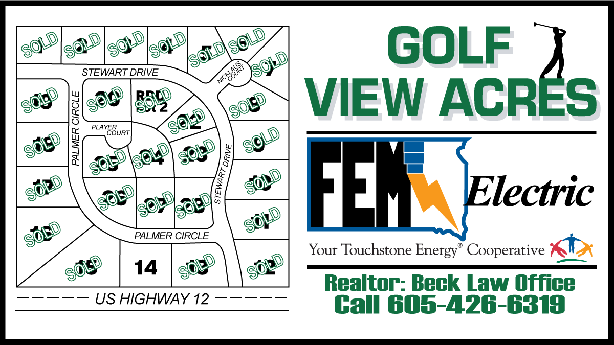 Golf View Acres - Available Lots